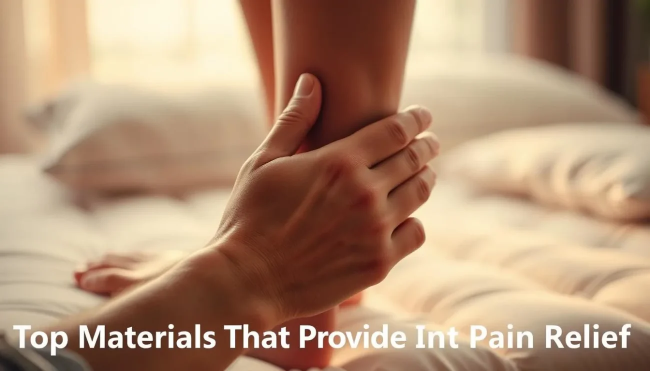 Best mattress materials for joint pain relief and arthritis comfort.